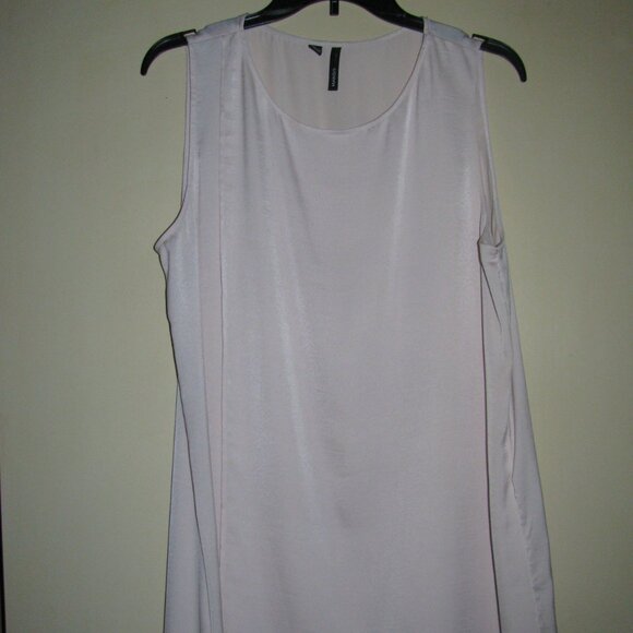 NEW SUPER SWEET LIGHT PINK - FEELS LIKE SILK DRESS - XLL - Picture 2 of 4